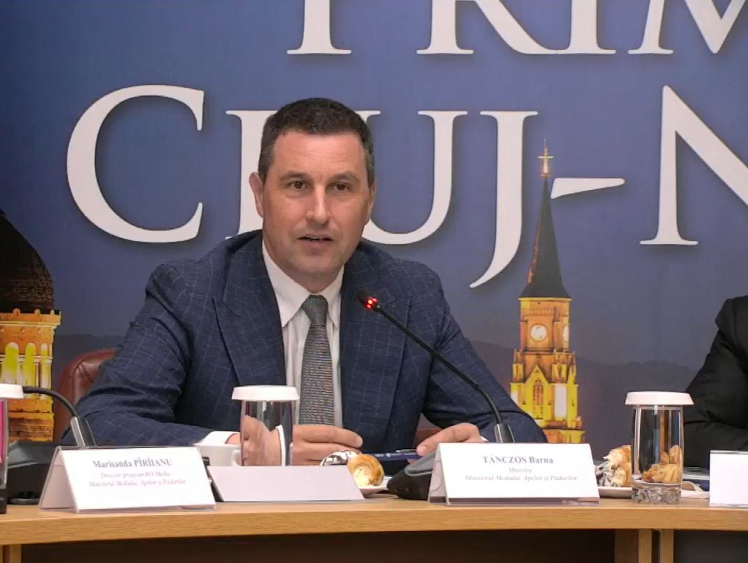 Ministrul Mediului Tánczos Barna / Foto: captură video - Facebook Emil Boc