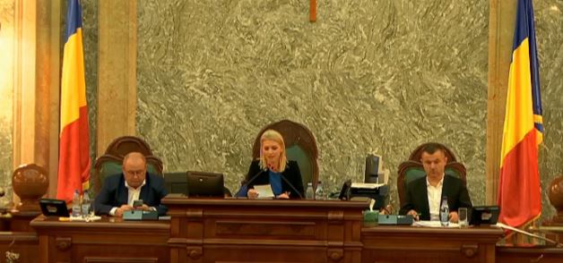 Proiectul de reformă a pensiilor speciale a fost adoptat de Senat/captură video: Senatul României Facebook.com