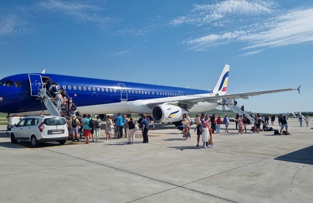 sursă foto Facebook Aeroportul Internațional Avram Iancu Cluj