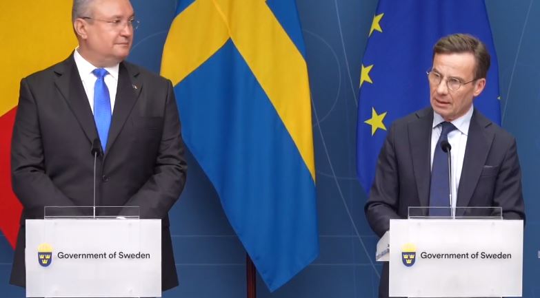 Austria nu vrea România în Schengen, susține premierul Suediei/Foto: Guvernul României Facebook.com