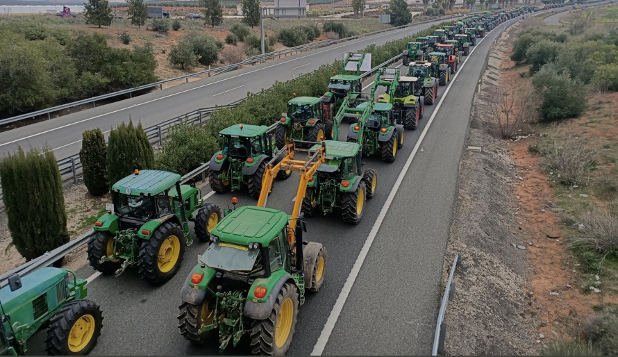 Proteste ale fermierilor în toată țara / Foto: UNCSV - Uniunea Naţională de Ramură a Cooperativelor din Sectorul Vegetal