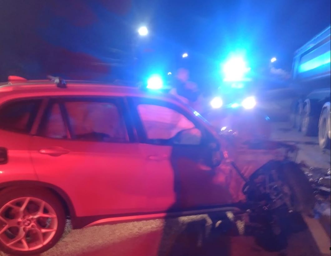 Accident în Gilău / Foto: ISU Cluj