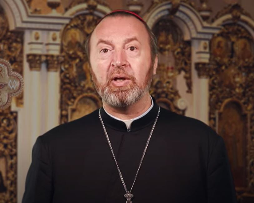 PS Claudiu, episcop Cluj-Gherla / Foto: captură ecran - YouTube