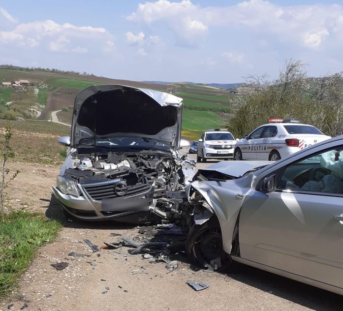 Accident grav în Frata, cu o victimă / Foto: ISU Cluj