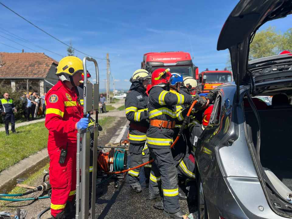 Un accident rutier grav a avut loc în cursul zilei de marți, 2 mai, în județul Mureș/ Foto: ziarulunirea.ro
