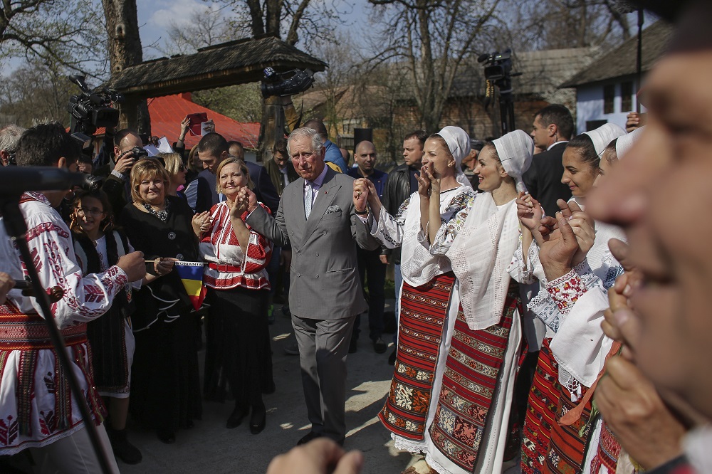 Alteta Sa Regală Charles, Prinț de Wales, a vizitat Muzeul Satului, în timpul vizitei oficiale efectuate de moştenitorul Coroanei Regale Britanice în România, în București, 30 martie 2017. Inquam Photos / Octav Ganea / Ovidiu Micsik