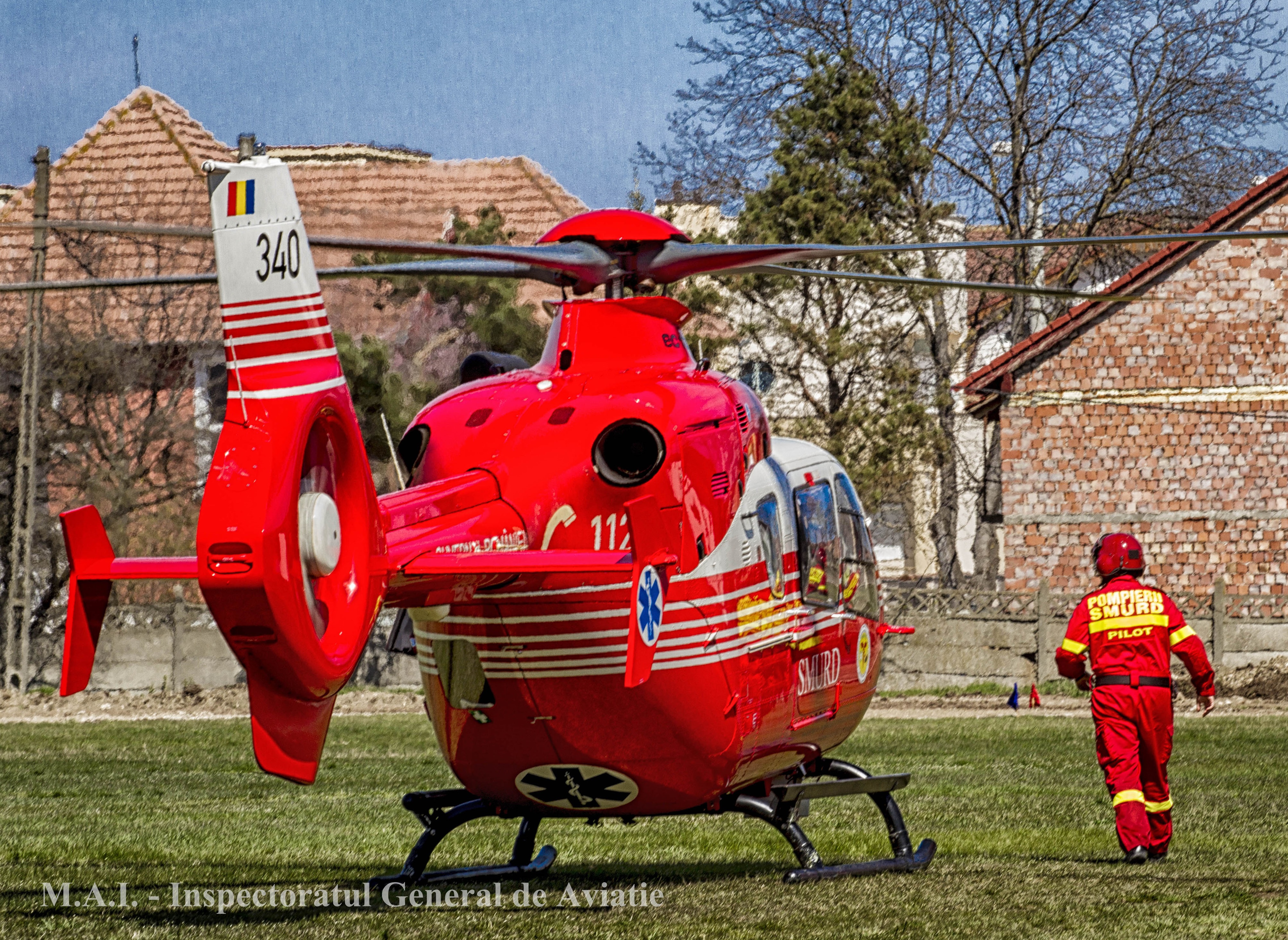 Pacienți critici, transportați cu elicoptere de pilotii Unității de Aviație Cluj-Napoca / Foto: Unitatea Specială de Aviaţie Cluj-Napoca