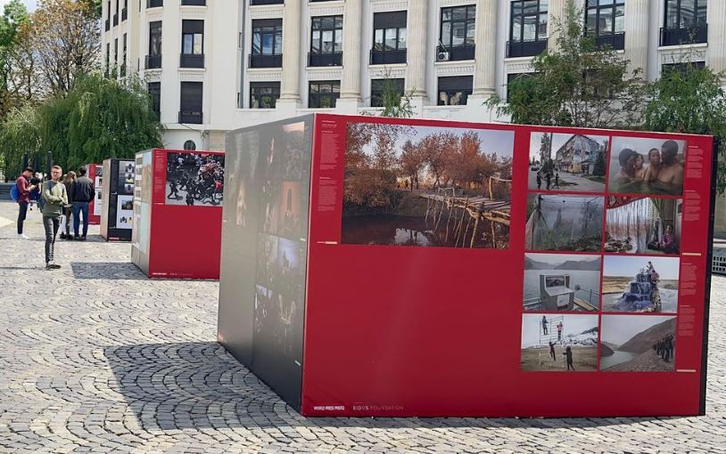 Expoziția din București / Foto: Facebook - World Press Photo Exhibition Romania