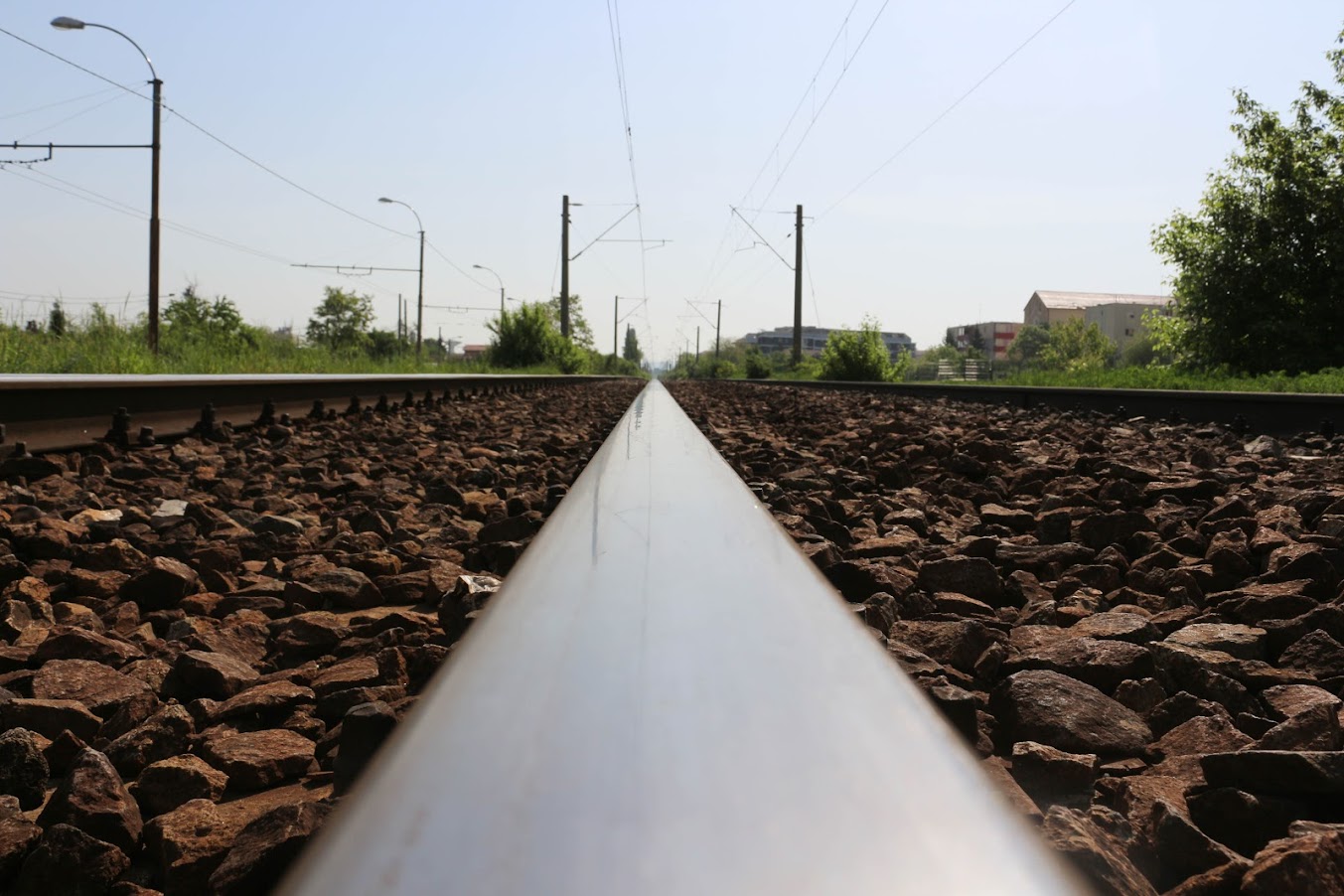 Proiectul trenului metropolitan merge mai departe pe cele două fire, între Gară și IRA. FOTO: Diana CÎMPEAN/ Monitorul de Cluj