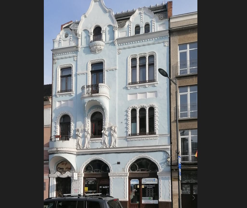 Locul în care funcționa Banca Iliescu în perioada interbelică în Cluj  / Foto: Septimiu Moga