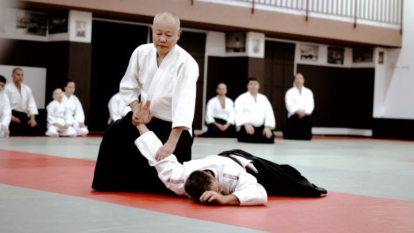 Maestrul Hiroyuki Sakurai, din Tokyo/ Foto: Fundatia Romana de Aikido Aikikai - Facebook