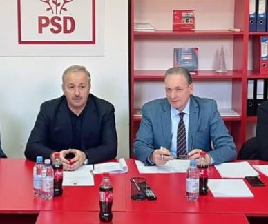 Vasile Dîncu, președinte interimar la PSD Cluj/Foto: Alexandru Cordos Facebook.com