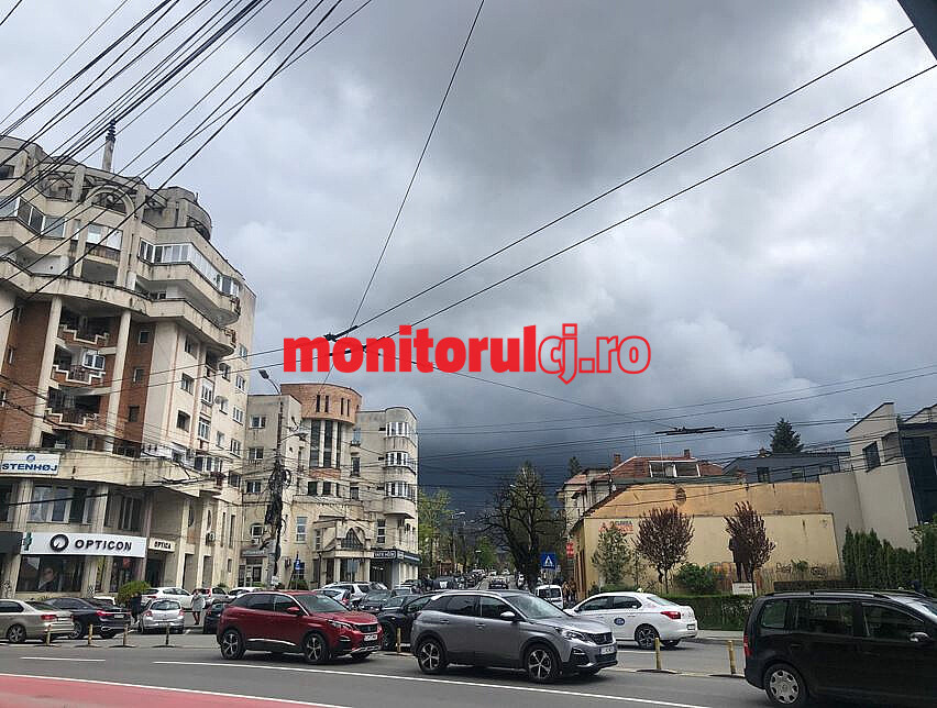 Vreme instabilă în Cluj-Napoca/ Foto: monitorulcj.ro