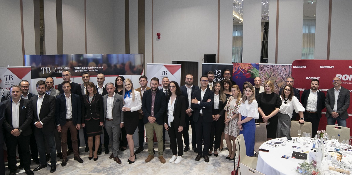 Prima ediție a Galei The Voices of Business Awards Cluj, un eveniment unic de promovare a liderilor din business din Transilvania & Banat, în 2022, la Radisson Blu | Foto: Transilvania Business
