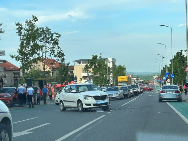 Accident în Bună Ziua/ Foto: Grup WhatsApp ISU Cluj