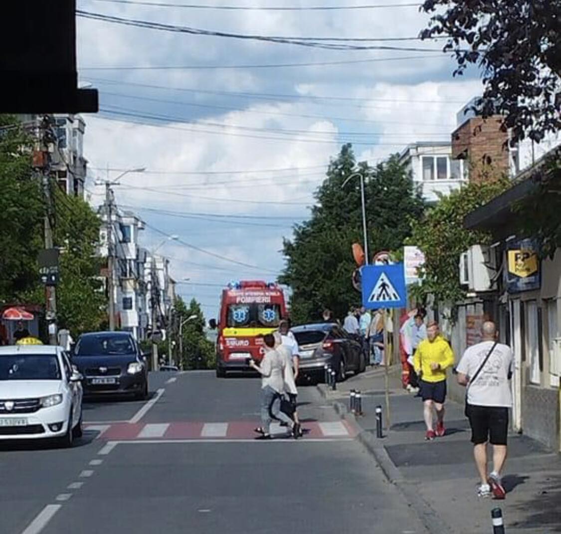 Accident pe strada Dunării din Cluj-Napoca / Foto: Info Trafic Cluj-Napoca