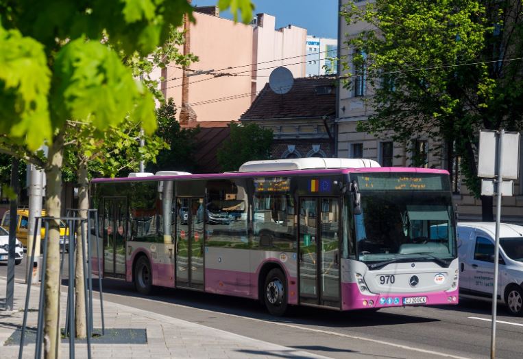 Transport în comun pe raza a două noi localități: Petreștii de Jos și Aiton/Foto: Municipiul Cluj-Napoca Facebook.com