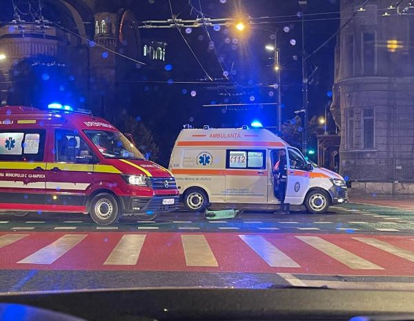 Accident în Cluj-Napoca/ Foto: Info Trafic Cluj-Napoca - Facebook