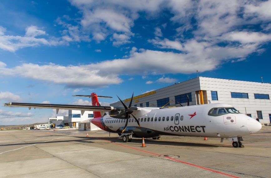 Avion AirConnect / Foto: Aeroportul Internațional Cluj - Facebook