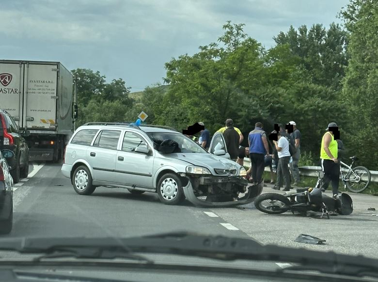 Accident în Răscruci / Foto: Info Trafic Cluj-Napoca