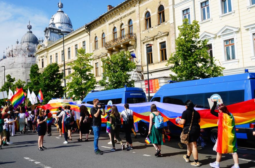 Marșul Cluj Pride din 2022 / Foto: Queer Sisterhood Cluj - Hilltop Org