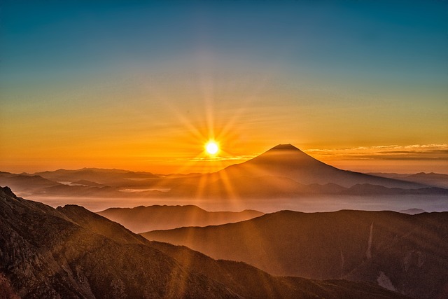 Muntele Fuji din Japonia/ Foto: pixabay.com
