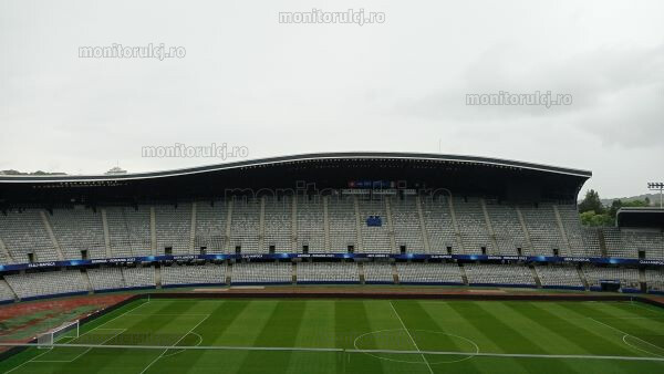 Restricții de circulație în zona stadionului Cluj Arena/ Foto: monitorulcj.ro