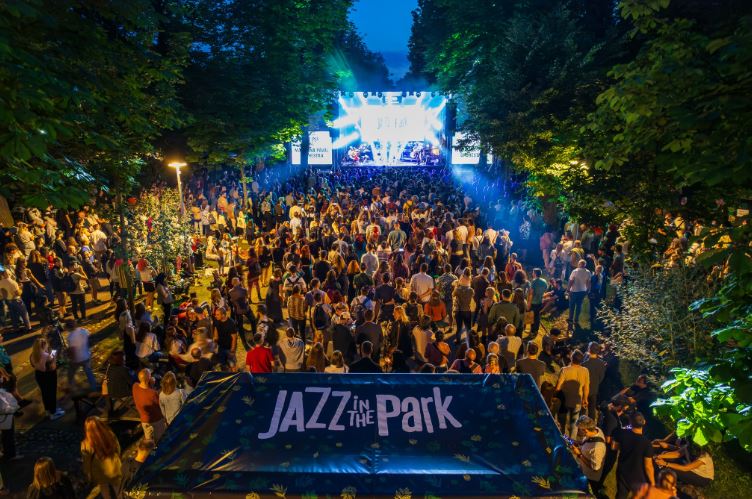 Prima zi a Jazz in the Park Competition, în Parcul Central / Foto: Jazz in the Park