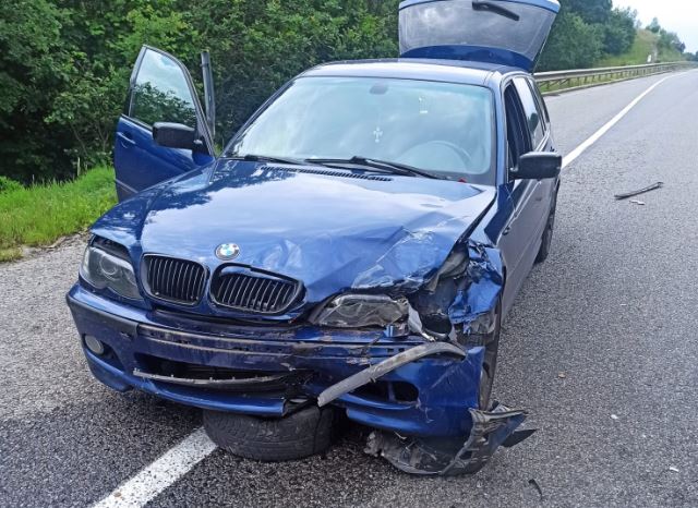 Accident rutier pe centura Vâlcele-Apahida. O femeie, transportată la spital/Foto:ISU Cluj