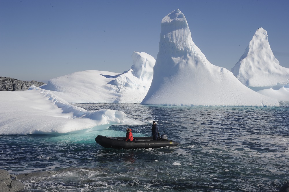 Doi clujeni pe urmele lui Emil Racoviță în Antarctica. Incredibila lor aventură pe traseul Expediției Belgica. Foto: arhivă personală Gabor Xantus