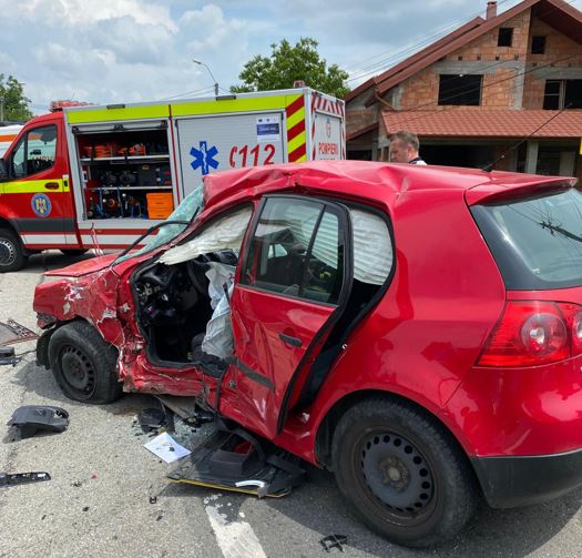 Accident mortal în Dej / Foto: ISU Cluj