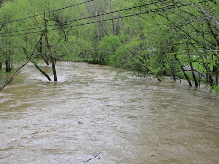 Avertizare hidrologică de inundații si viituri pentru râurile din Cluj/Foto: INHGA Facebook.com