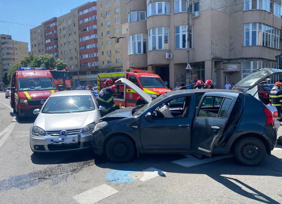 Accident cu victimă, pe strada Fabricii/Foto: ISU Cluj