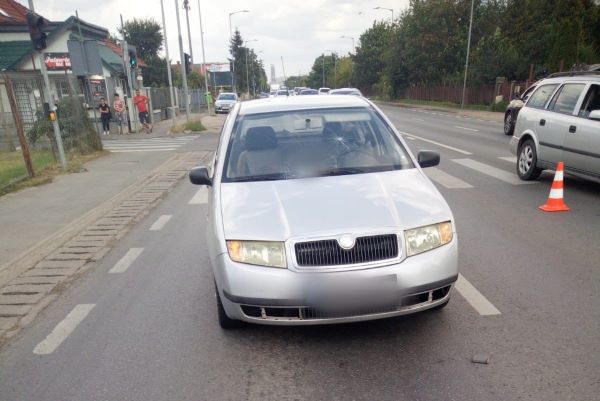 Accident pe strada Avram Iancu din Florești/ Foto: ISU Cluj