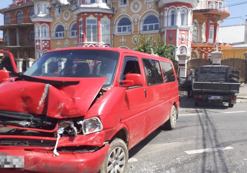 Accident cu victime in Huedin/Foto: ISU Cluj