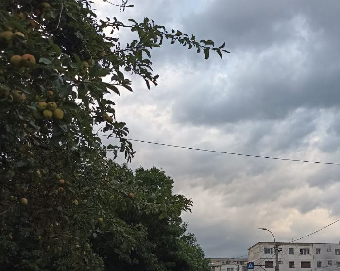 Avertizare meteo de vijelii, averse torențiale și grindină, în Cluj/Foto: monitorulcj.ro
