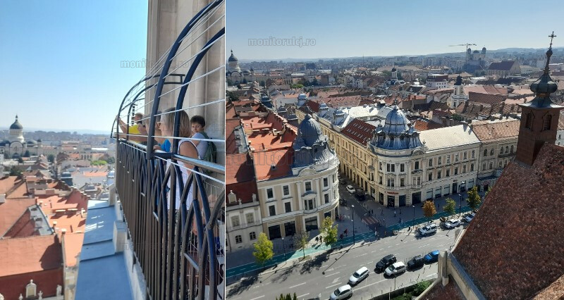 Vizită în turnul Bisericii Sfântul Mihail / Foto: arhivă monitorulcj.ro