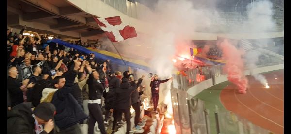 Suporterii echipei CFR Cluj/ Foto: A.I.S.C.P. - Facebook