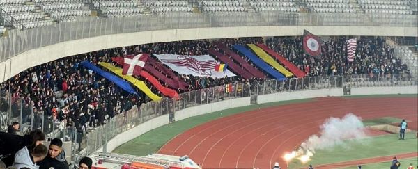 Suporterii echipei CFR Cluj, pe Cluj Arena/ Foto: A.I.S.C.P. - Facebook