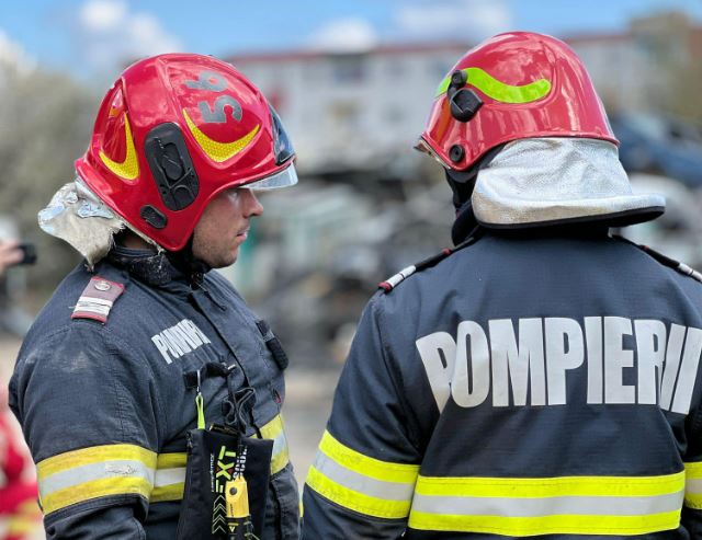 Pompieri/Foto: ISU Cluj
