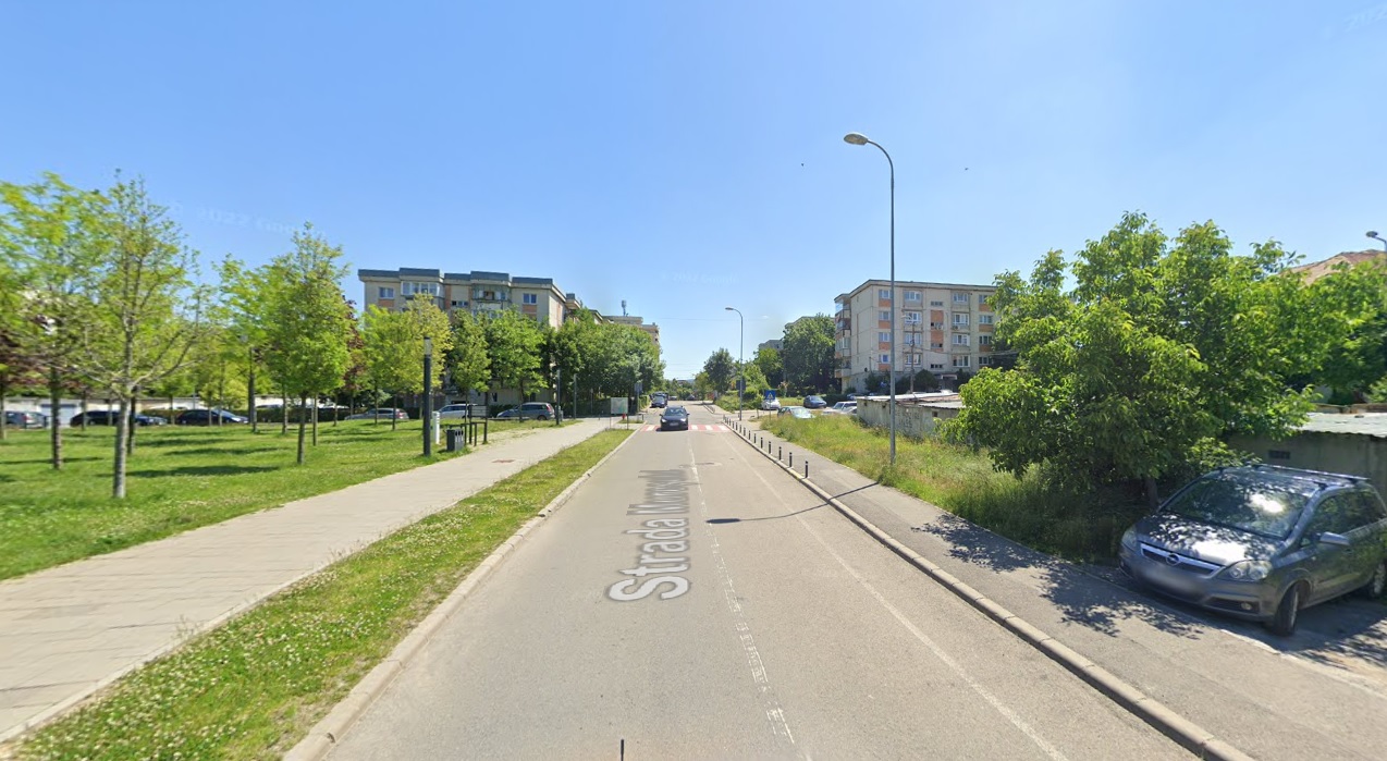 Noi reguli de circulație Între Lacuri, pe strada Mureșului. FOTO: Google Maps