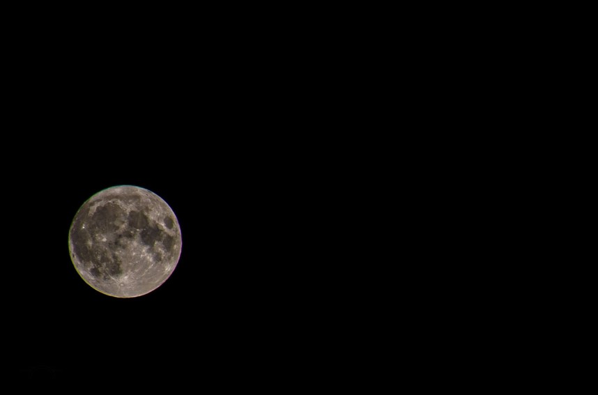Superluna, văzută de la Cluj / Foto: Paul Gheorgheci