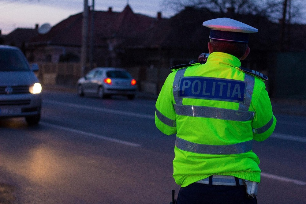 Acțiune în trafic a polițiștilor clujeni. Foto: Facebook Inspectoratul de Poliție Județean Cluj