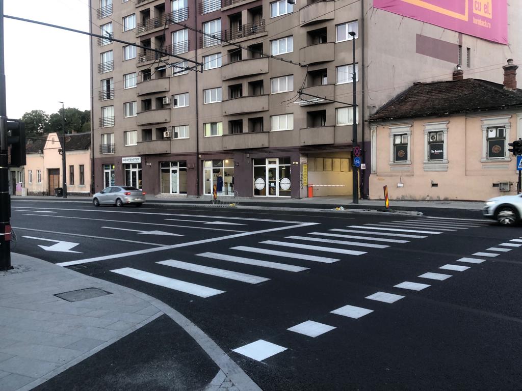Se circulă pe Calea Mănăștur, dar semafoarele încă nu funcționează / Foto: monitorulcj.ro