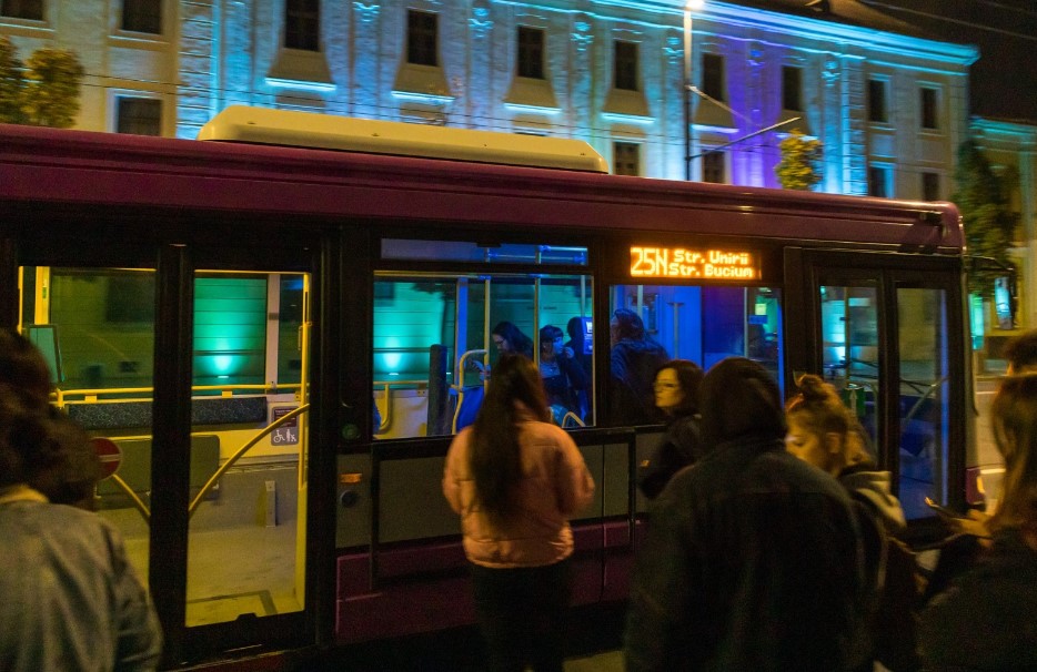 Se schimbă programul transportului de noapte în Cluj-Napoca, din 25 septembrie 2023 / Foto: CTP Cluj-Napoca