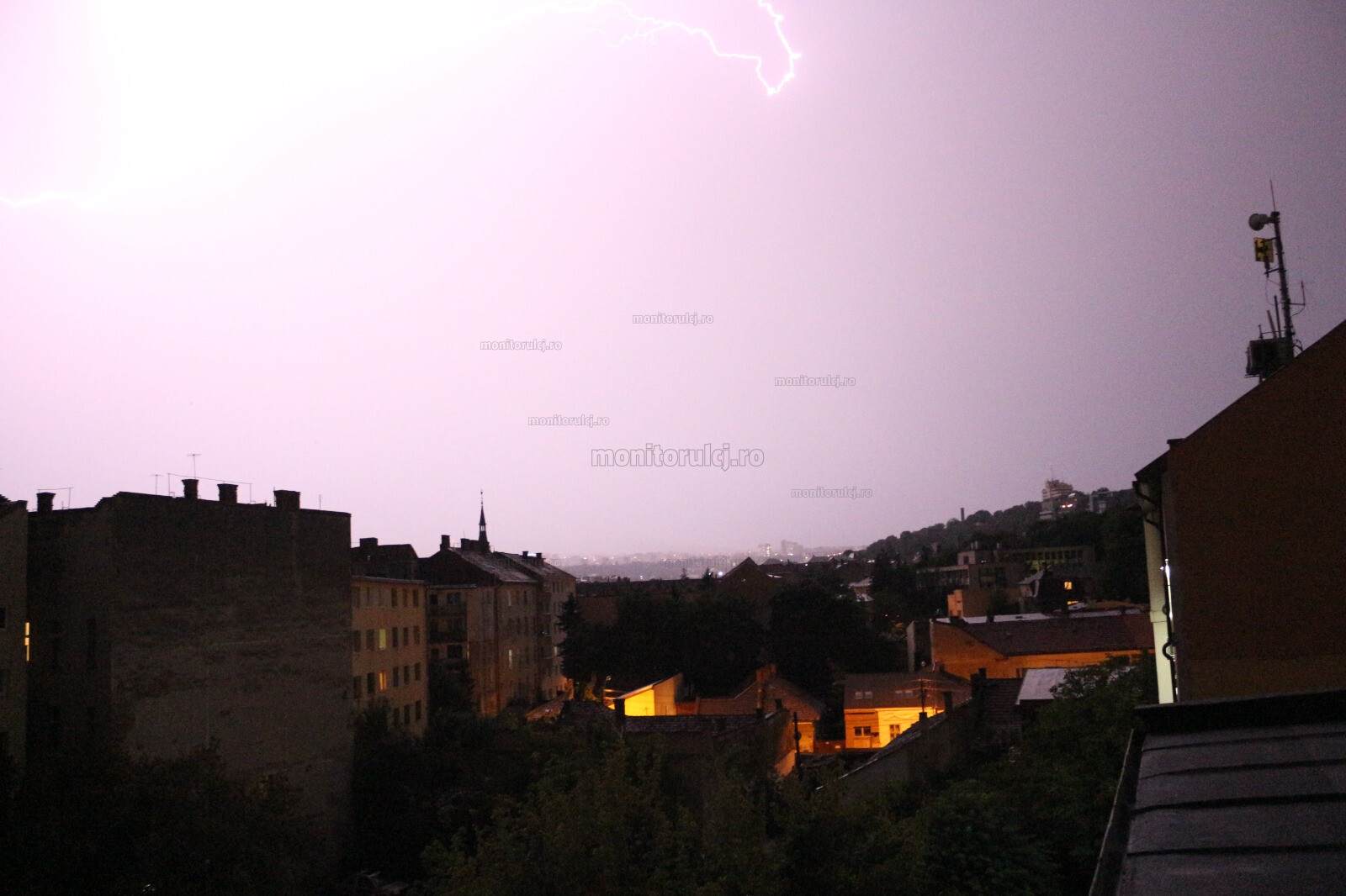 Vremea rămâne instabilă în Cluj-Napoca/ Foto: monitorulcj.ro
