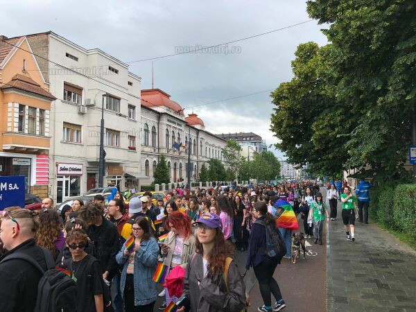 Marșul Cluj Pride din 17 iunie 2023/ Foto: monitorulcj.ro