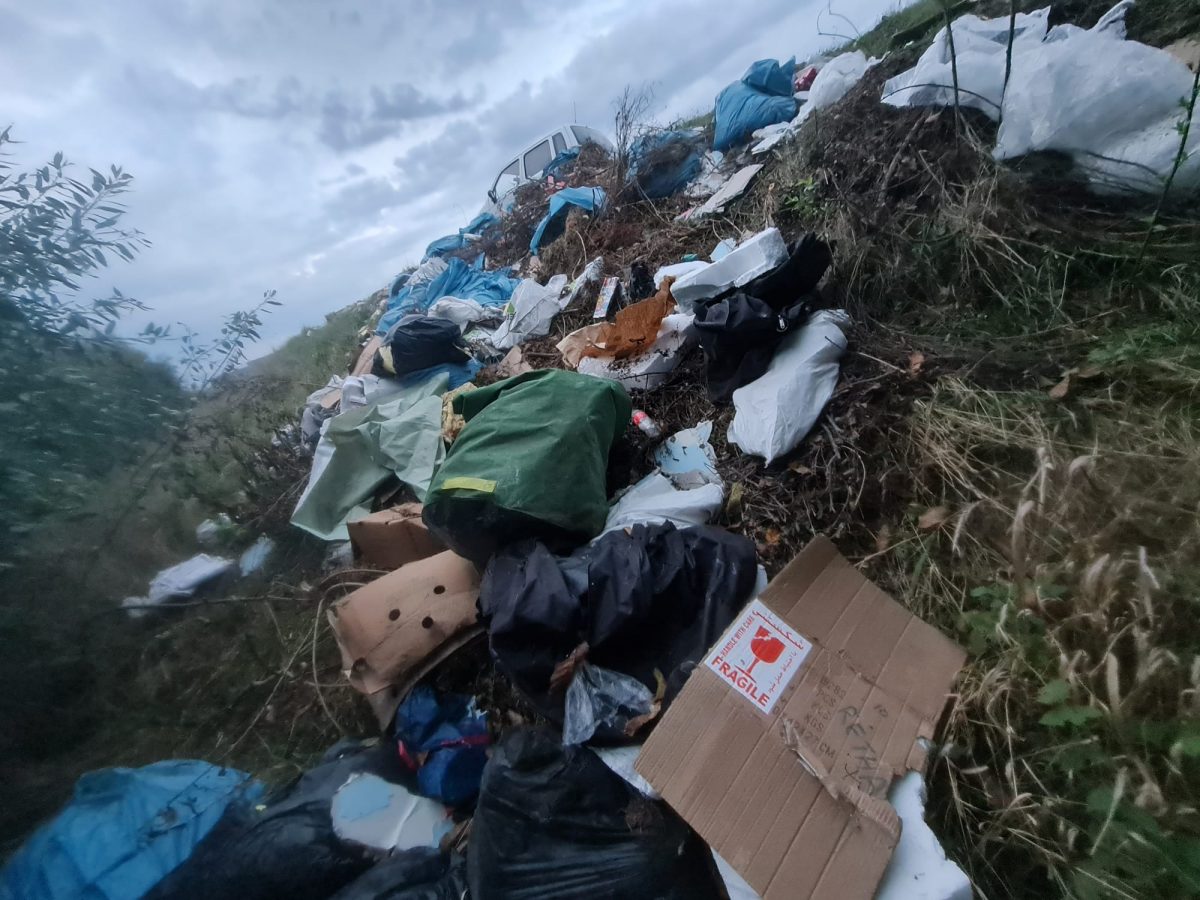 Grămadă de gunoaie aruncate pe malurile Someșului în Cluj-Napoca / Foto: Primăria Cluj-Napoca