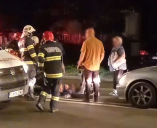 Accident lângă autogara Fany / Foto: Info Trafic Cluj-Napoca -  Facebook