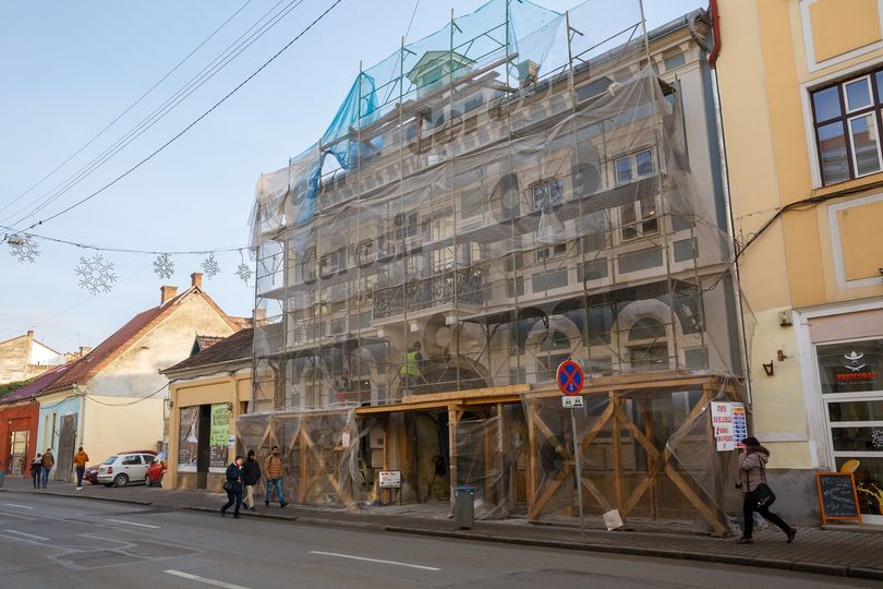 Supraimpozitarea clădirilor cu 500% „a schimbat fața Clujului”. FOTO: Emil Boc/ Facebook
